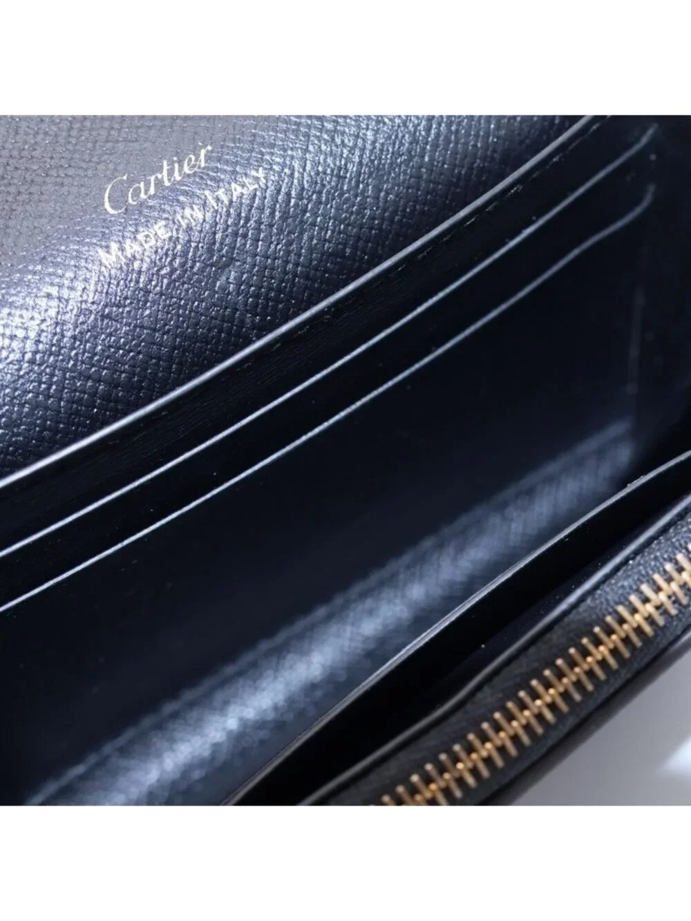 Cartier C de Cartier Mini Wallet Black